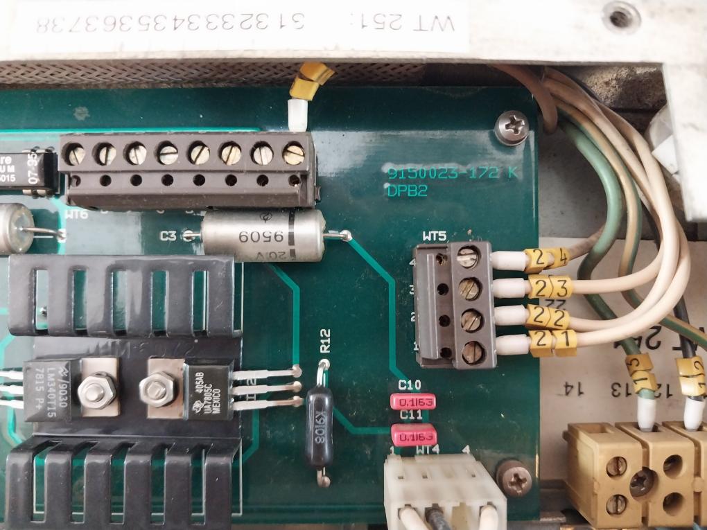 Saab Marine 9150039-661D Display Panel Unit 9150023-172K