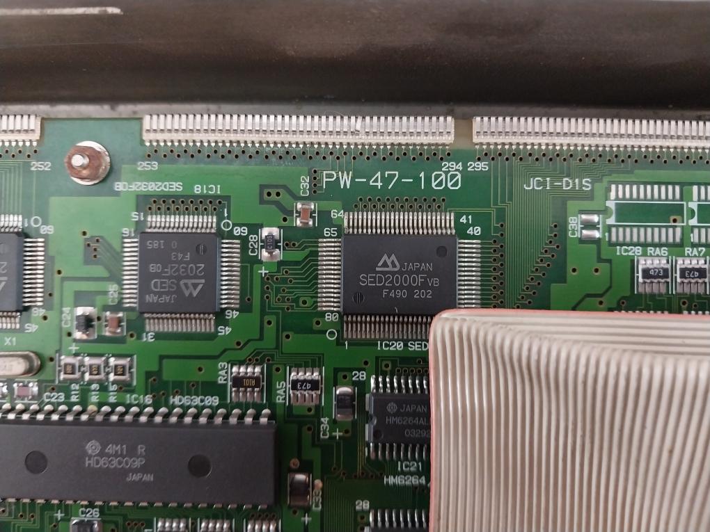 Saab Marine 9150039-661D Display Panel Unit 9150023-172K