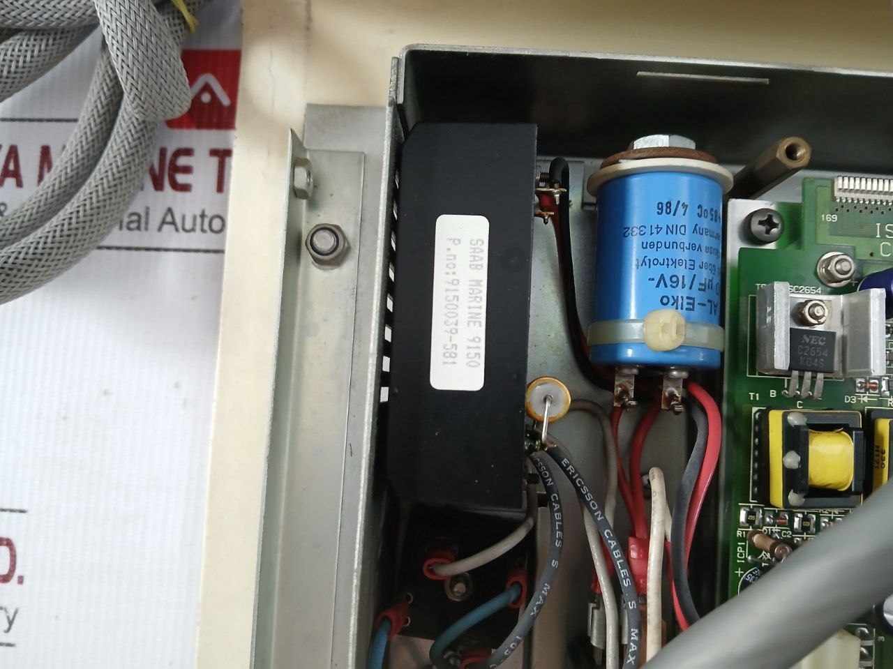 Electronics Hmi Display Panel 1 Meter Saab Marine