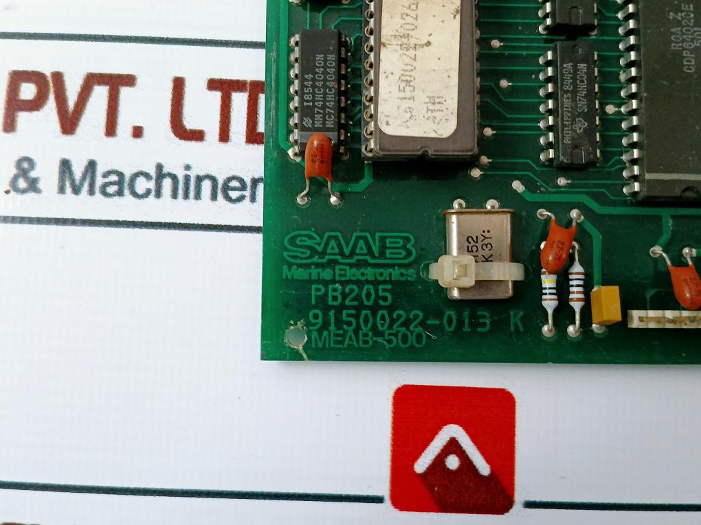 Saab Marine Electronics Pb205 Printed Circuit Board 9150022-562