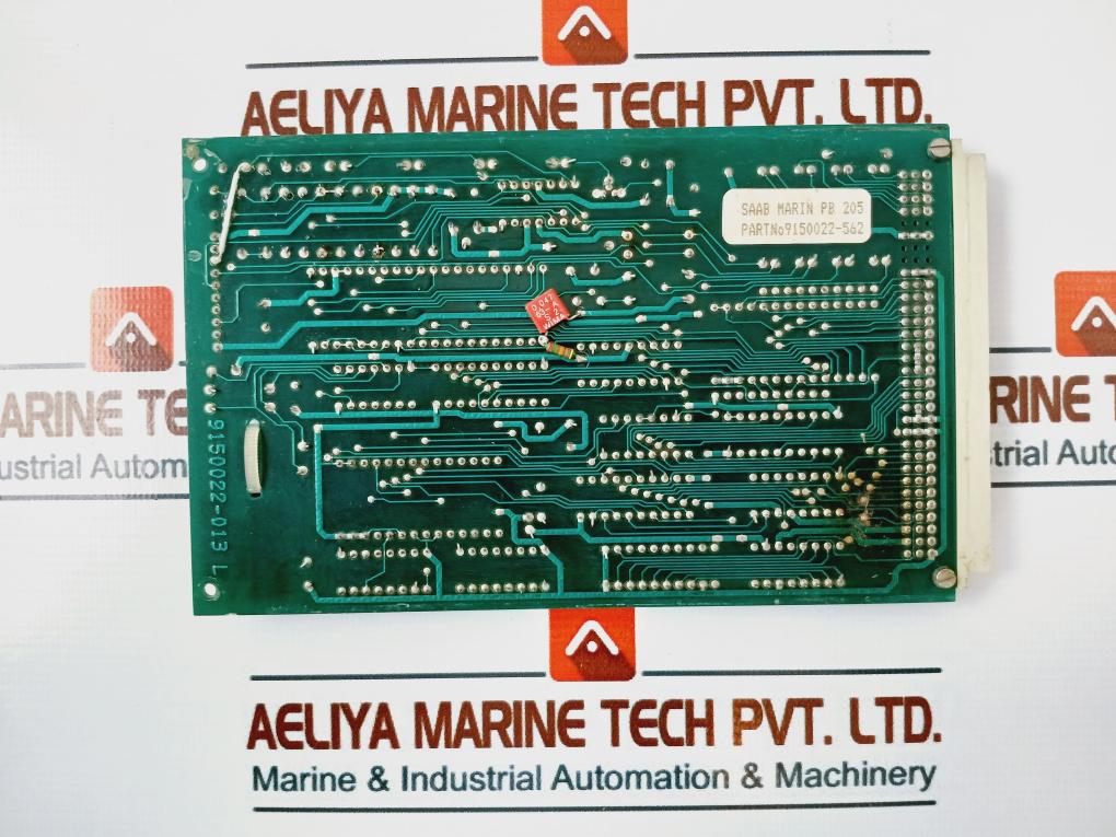 Saab Marine Electronics Pb205 Printed Circuit Board 9150022-562