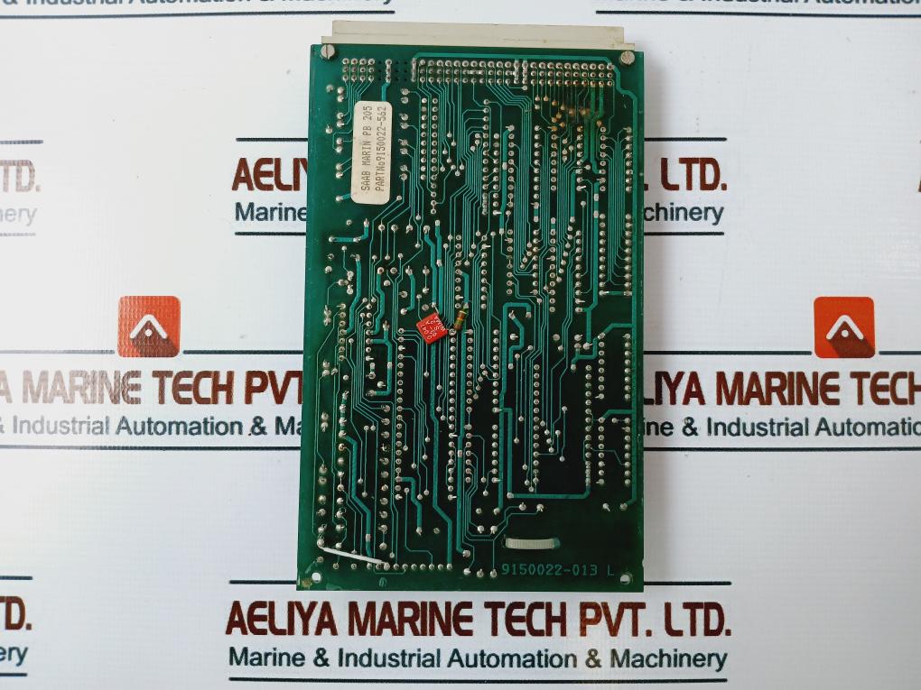 Saab Marine Electronics Pb205 Printed Circuit Board 9150022-562