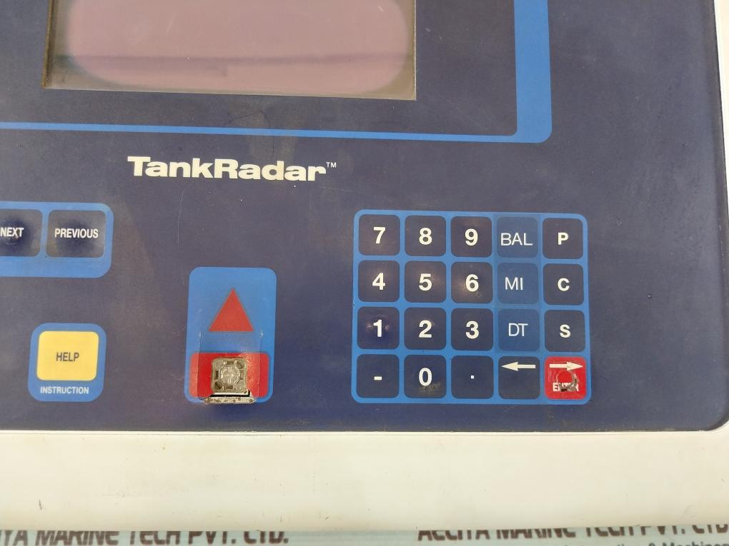 Saab Marine Electronics Tankradar