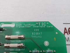 Saab Marine Pwb 9150072-007 B Transmitter Interface Card 9150072551F31398