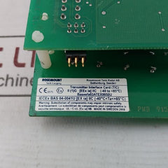 Saab Marine Pwb 9150072-007 B Transmitter Interface Card 9150072551F31398