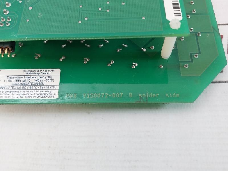 Saab Marine Pwb 9150072-007 B Transmitter Interface Card 9150072551F31398