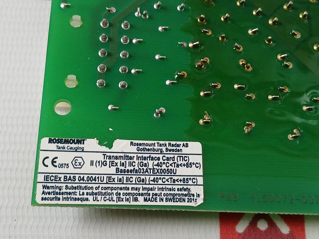 Saab Marine Pwb 9150072-007 Transmitter Interface Card Pcb