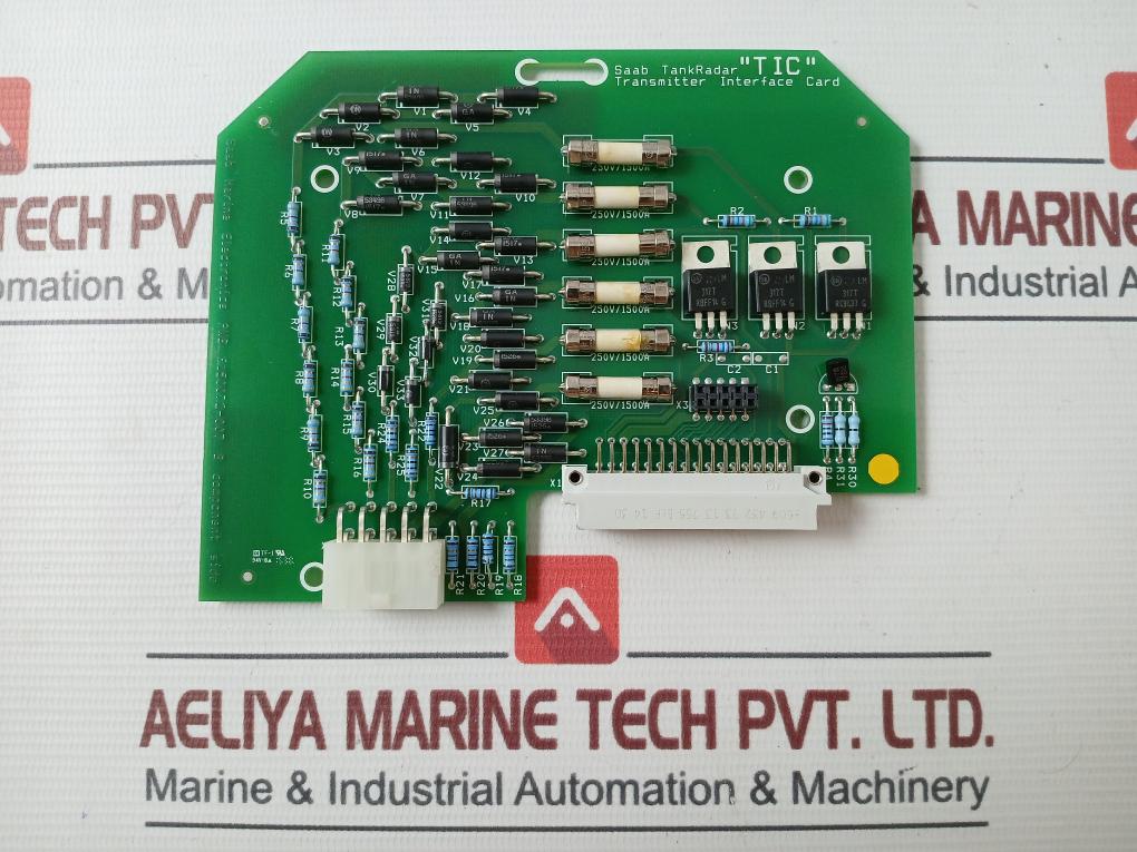 Saab Marine Pwb 9150072-007 Transmitter Interface Card Pcb