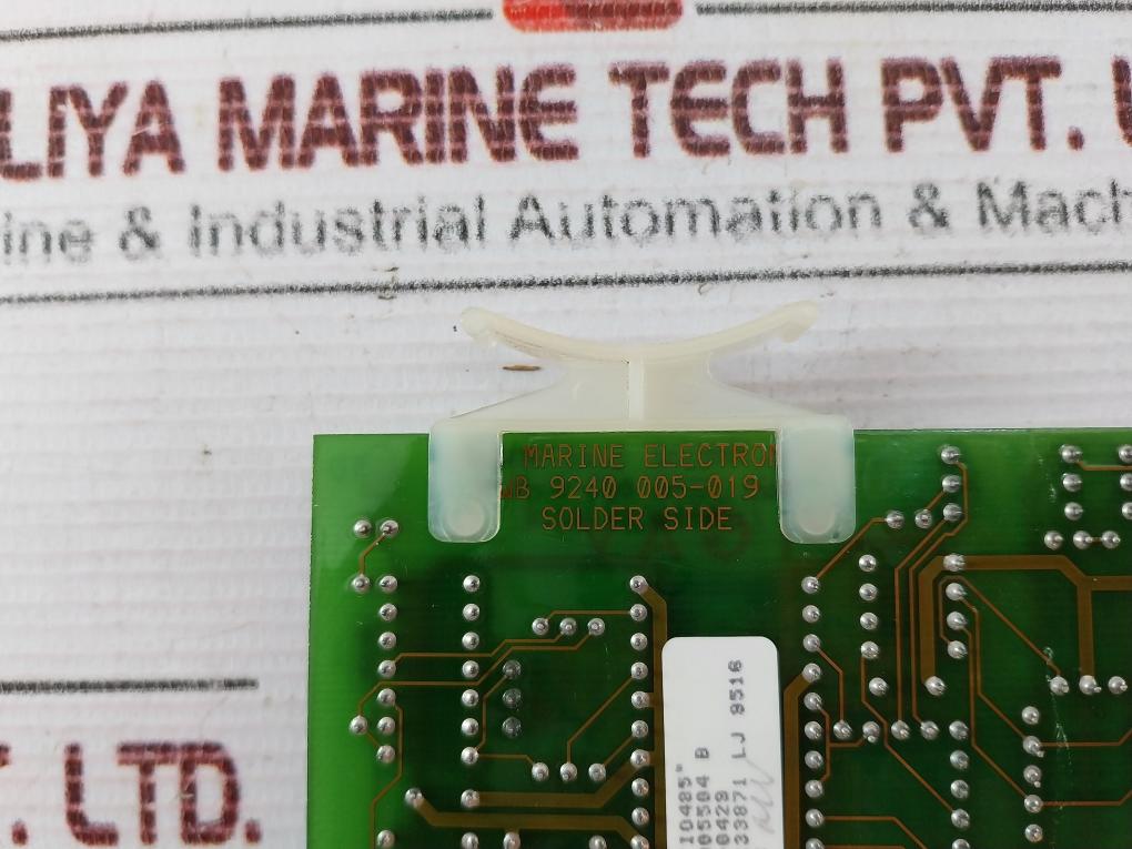 Saab Marine Pwb 9240 005-019 Printed Circuit Board