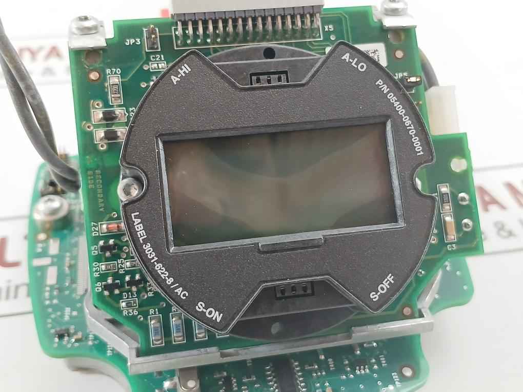 Saab Rosemount 05400-0670-0001 Display Pcb Assembly For Transmitter Rev D