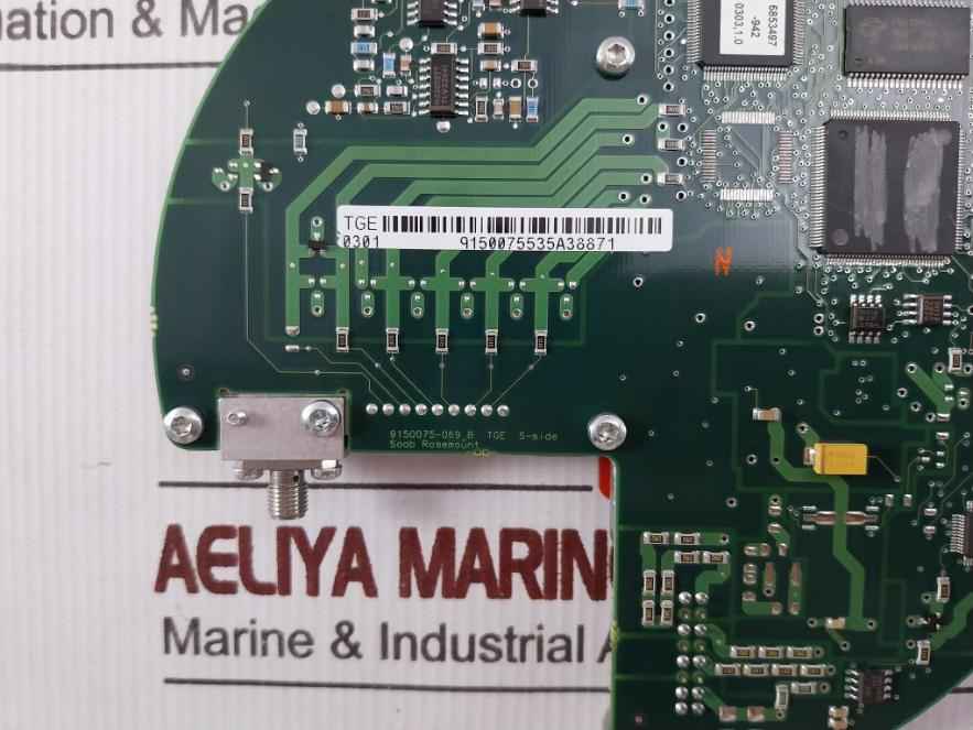 Saab Rosemount 9150075-069_B Tank Radar Tge Module 9150075-100