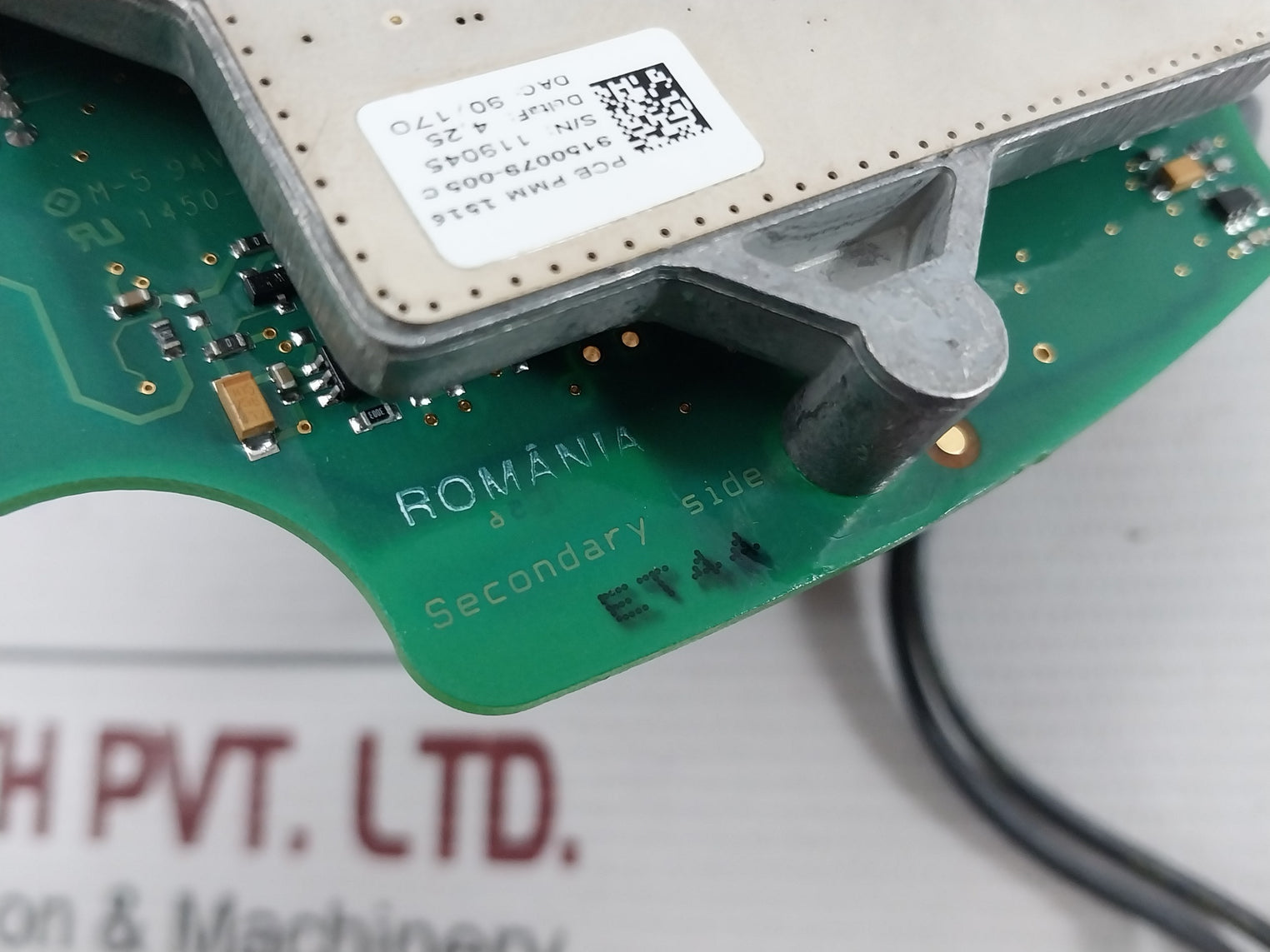 Saab Rosemount 05400-0670-0001 Transmitter Terminal Block 9150079-200 Rev: D