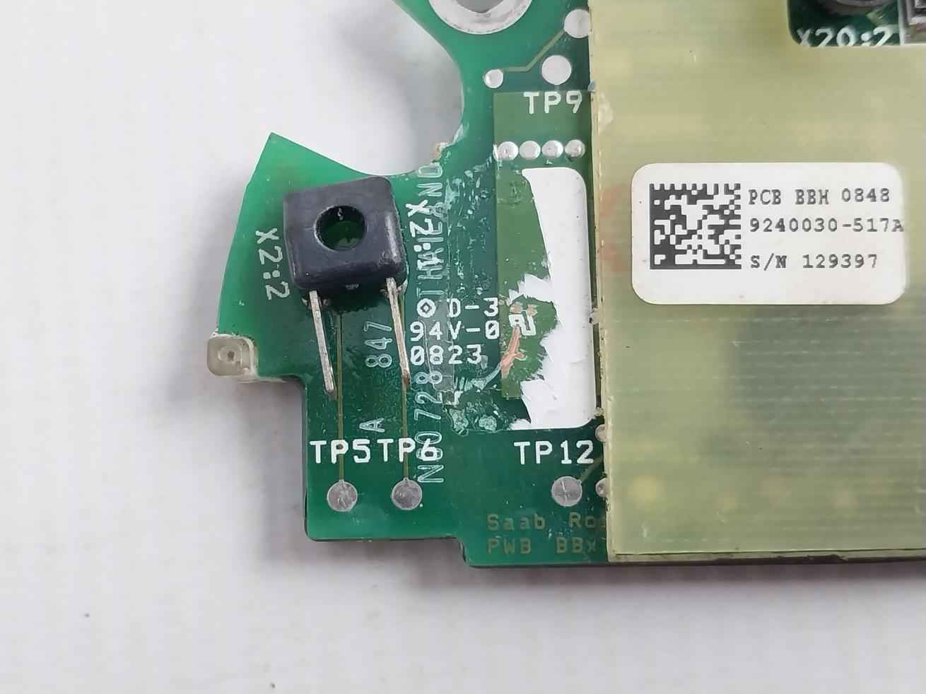 Saab Rosemount 9240030-517A Printed Circuit Board 94V-0