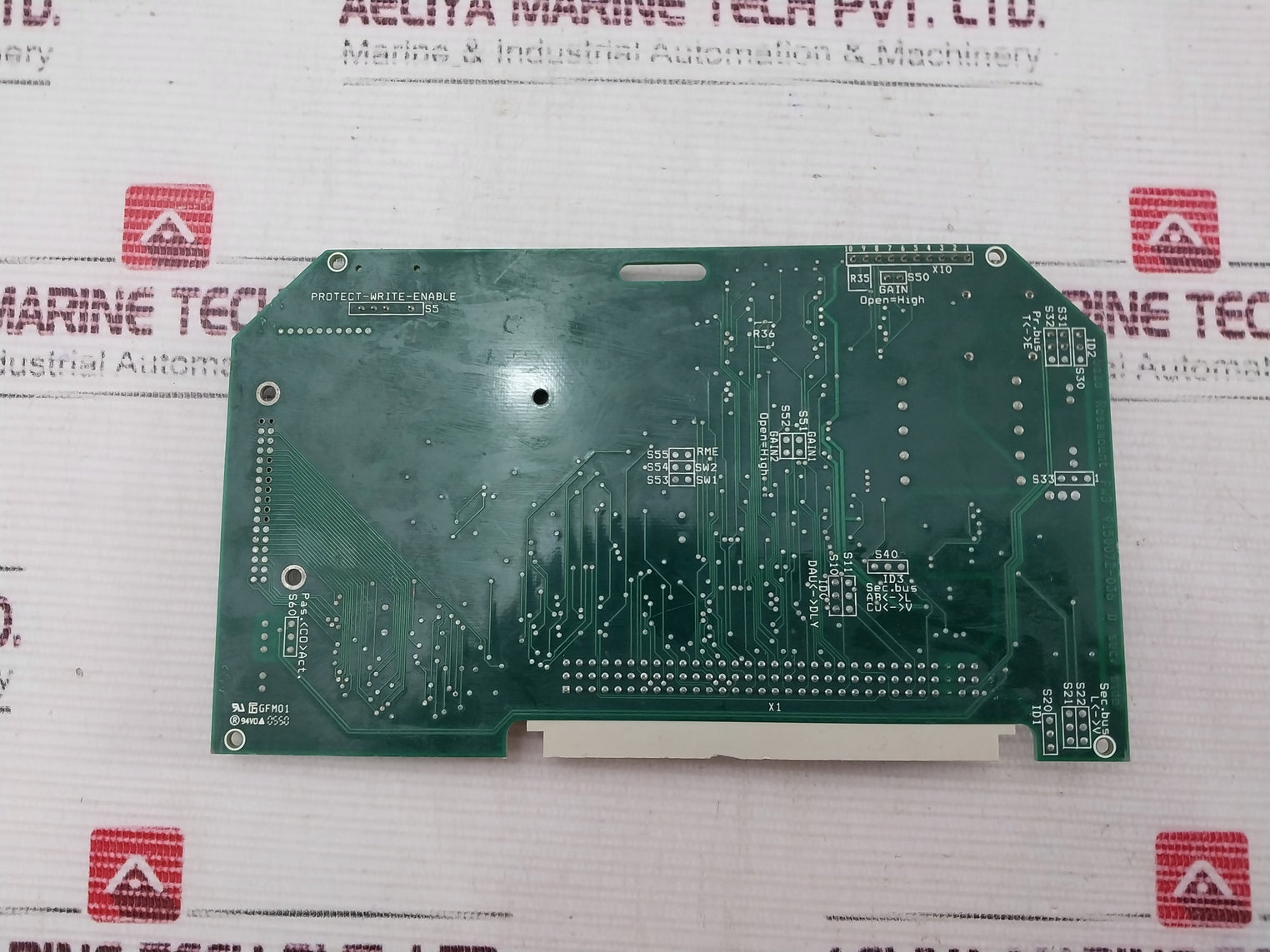 Saab Rosemount Pwb 9150072-036 D Printed Circuit Board