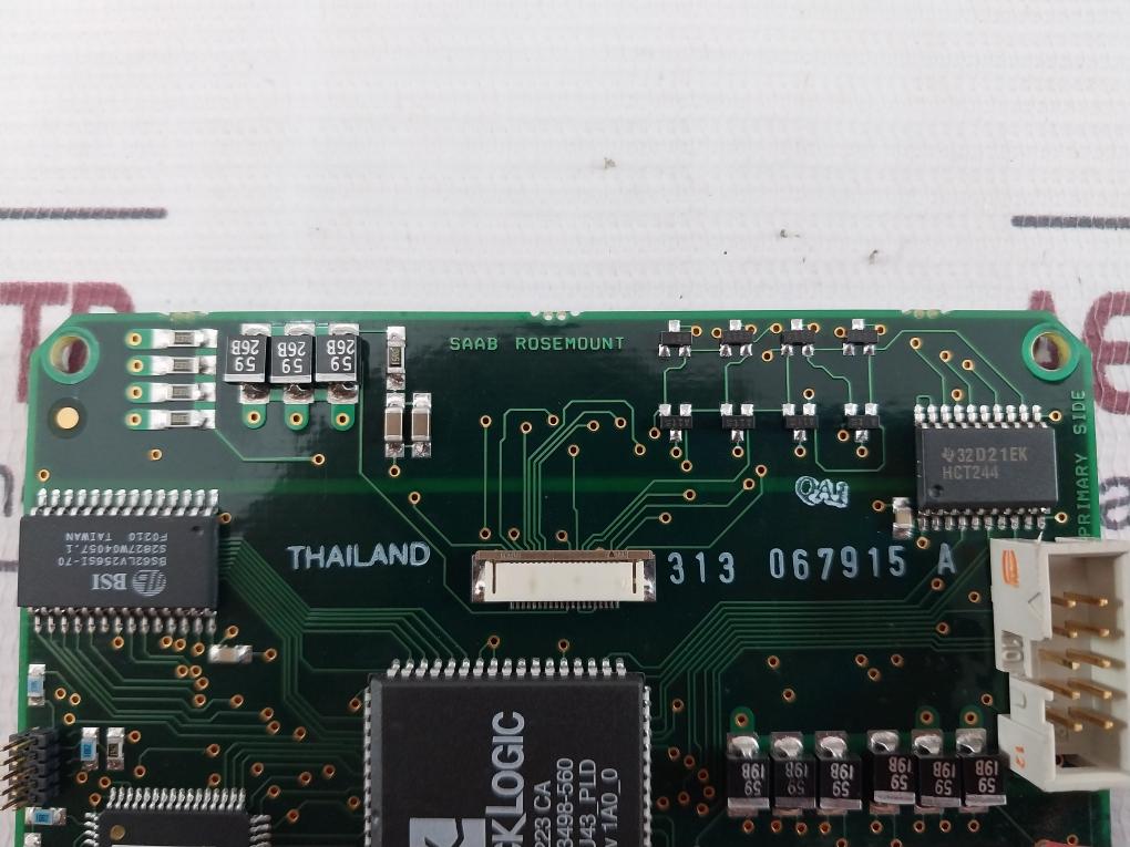 Saab Rosemount Pwb 9150074-253 Printed Circuit Board Rev B 94V-0