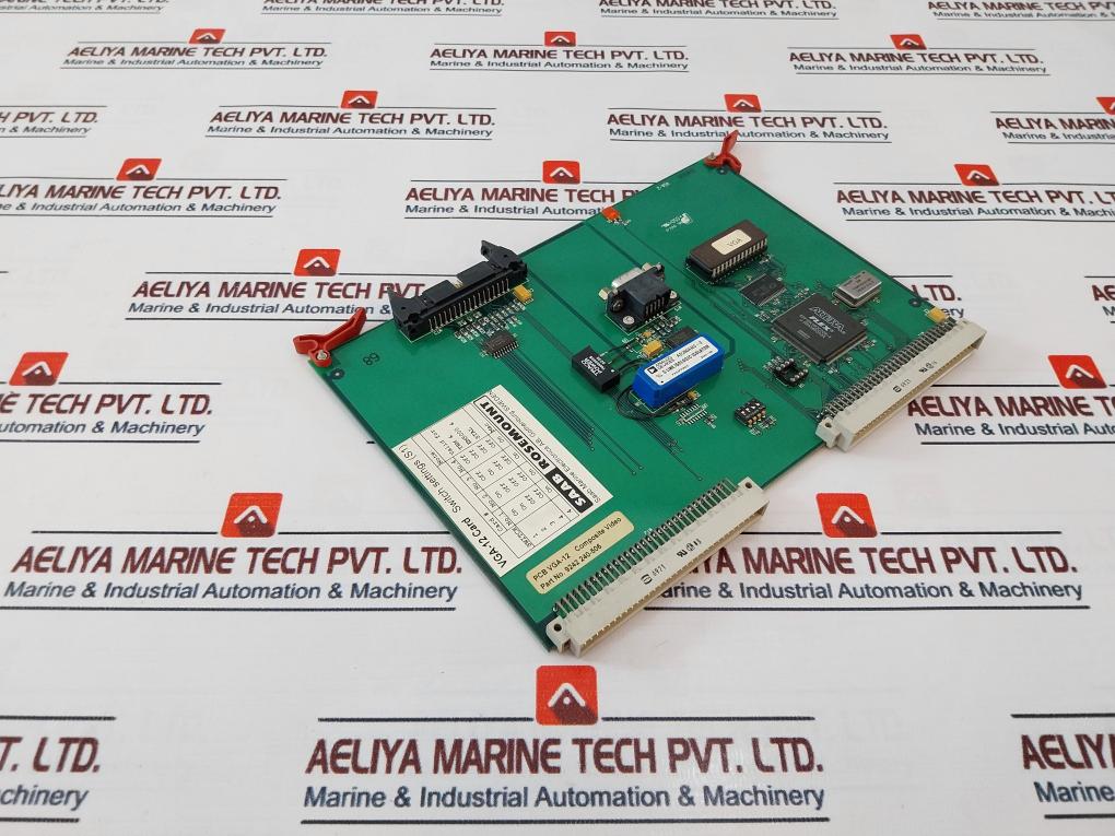 Saab Rosemount Vga-12 Printed Circuit Board 9242 240-506