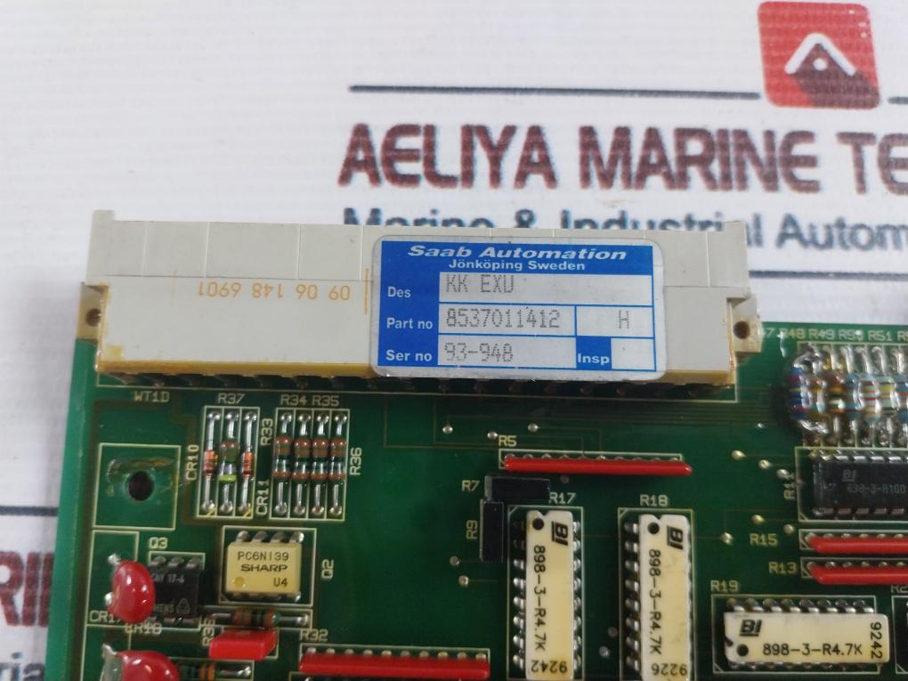 Saab Kk 8537 011-412 Printed Circuit Board Kk 8537 011-412