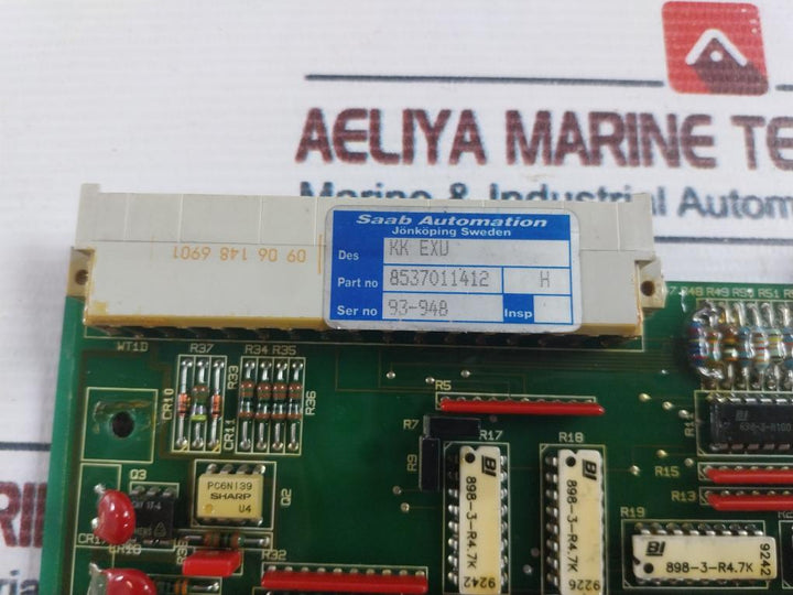 Saab Kk 8537 011-412 Printed Circuit Board Kk 8537 011-412