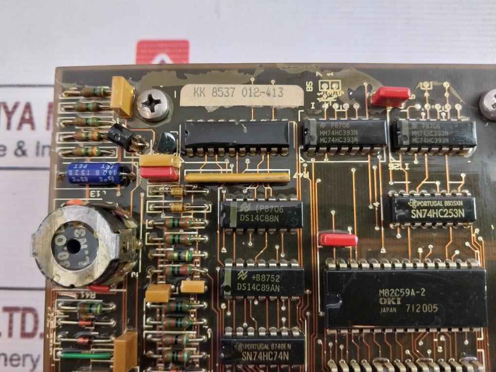 Saab Stalectronic 2000 Pcb Card Kk 8537 013-411