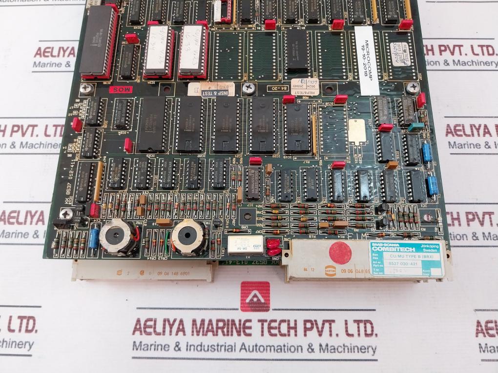 Saab Stalectronic 2000 Pcb Card Module 8537 030-421