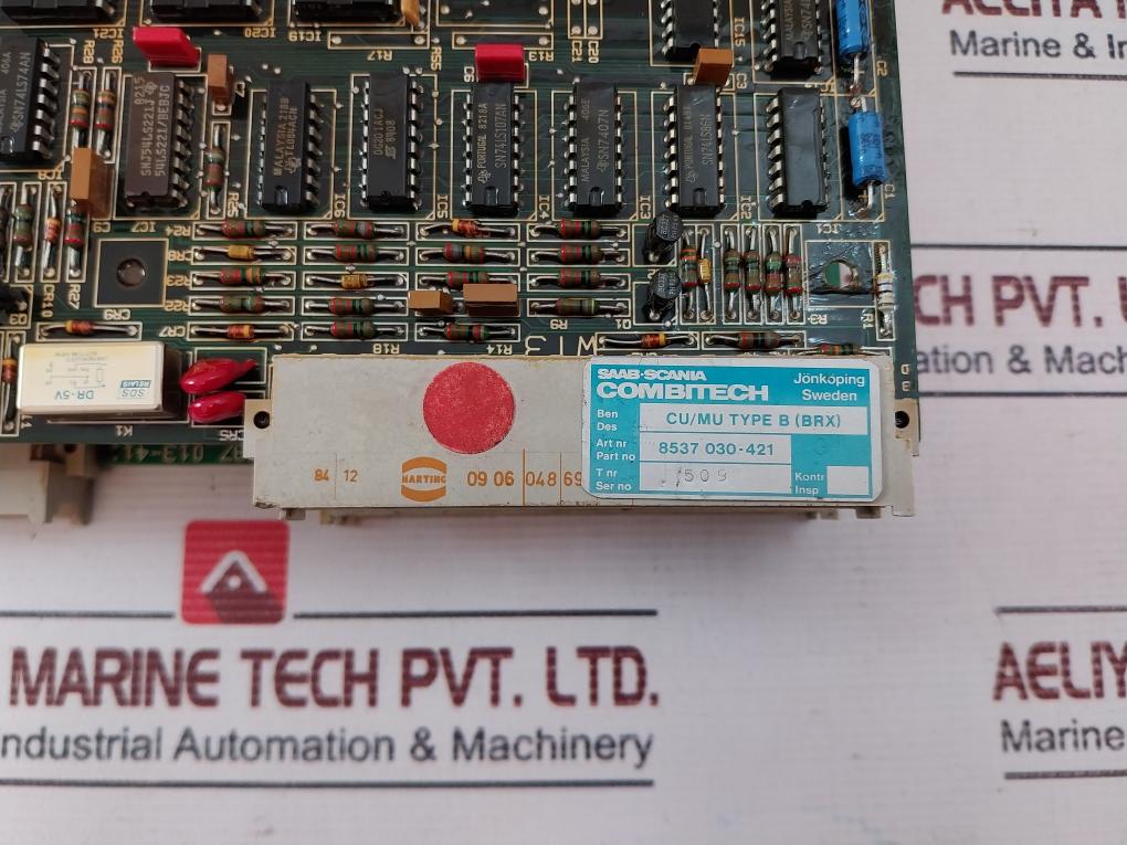 Saab Stalectronic 2000 Pcb Card Module 8537 030-421