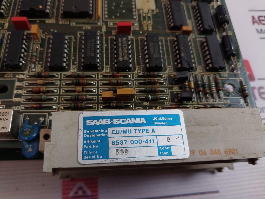 Saab Stalectronic 2000 Printed Circuit Board 8537 000-411 G