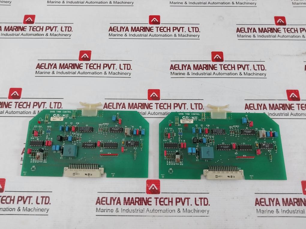 Saab Tank Control Pwb 9150062-102 Pcb Card Rev E 9150 056-522