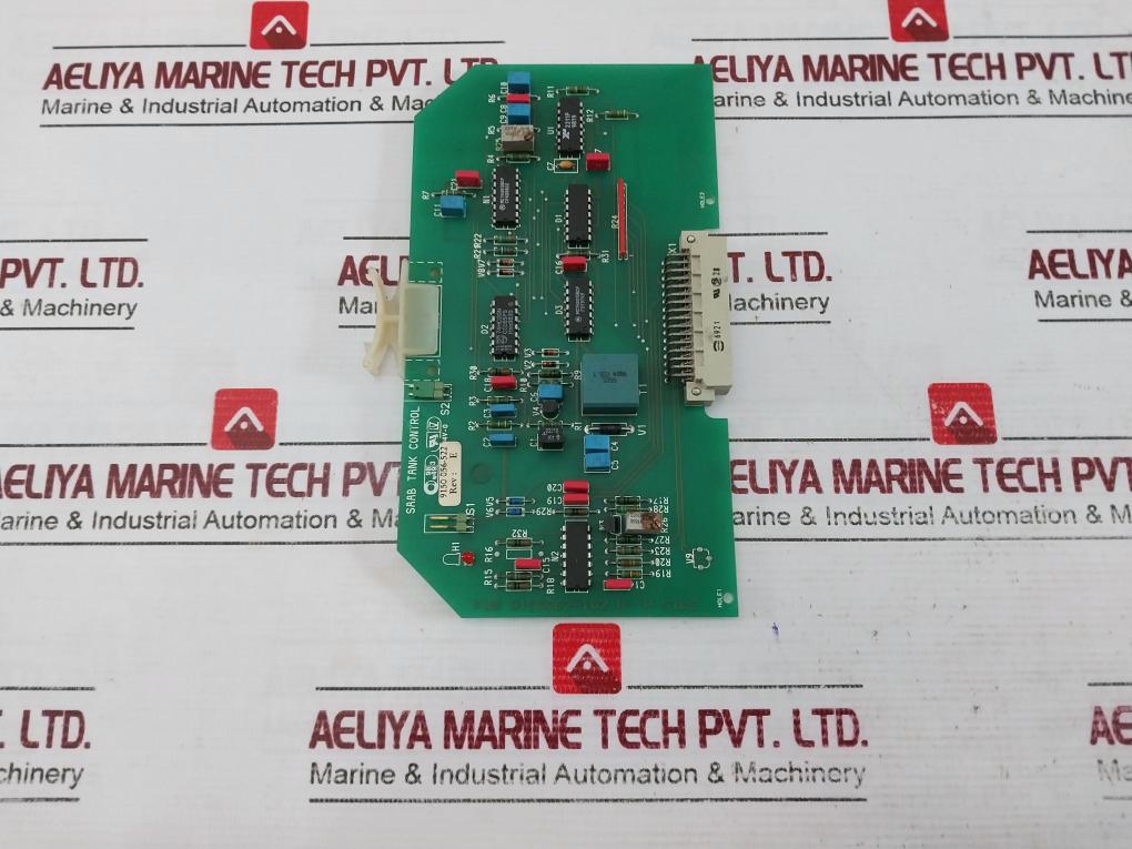 Saab Tank Control Pwb 9150062-102 Pcb Card Rev E 9150 056-522