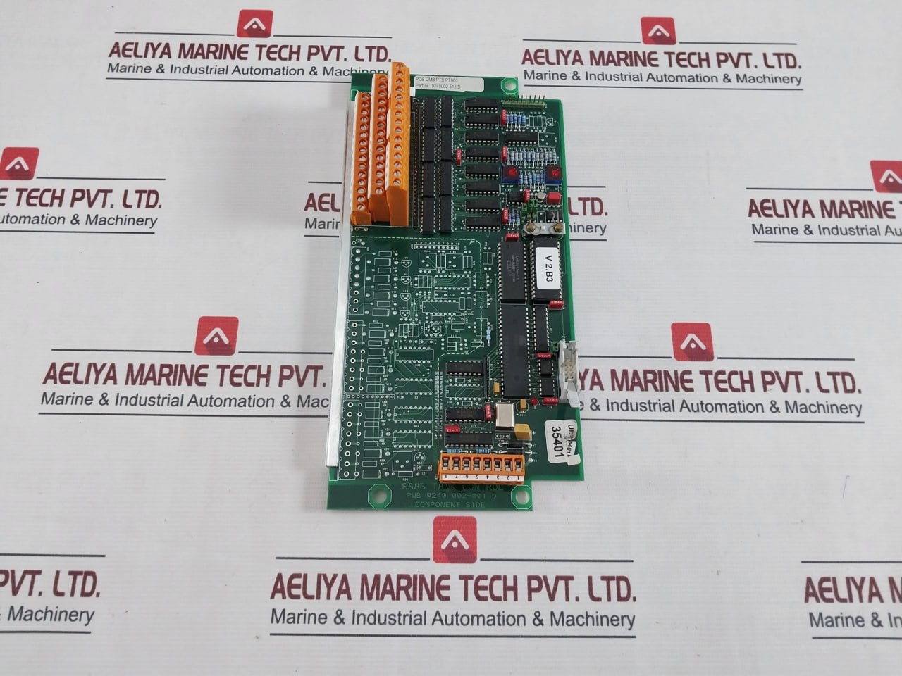 Saab Tank Control Pwb 9240 002-001 D Printed Circuit Board Module M1S 94V