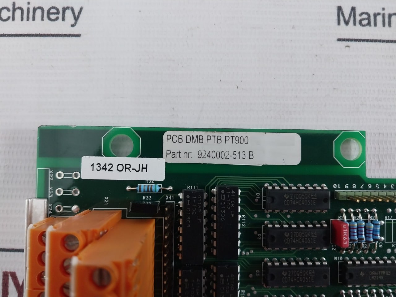 Saab Tank Control Pwb 9240 002-001 D Printed Circuit Board Module M1S 94V