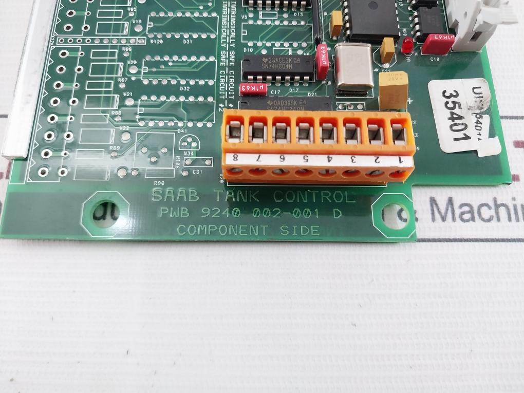 Saab Tank Control Pwb 9240 002-001 D Printed Circuit Board Module M1S 94V
