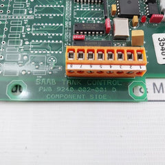 Saab Tank Control Pwb 9240 002-001 D Printed Circuit Board Module M1S 94V