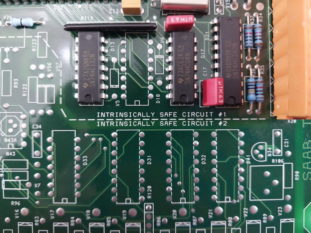 Saab Tank Control Pwb 9240 002-001 D Printed Circuit Board Module M1S 94V