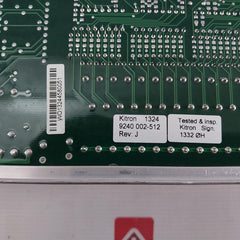 Saab Tank Control Pwb 9240 002-001 D Printed Circuit Board Module M1S 94V