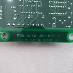 Saab Tank Control Pwb 9240 002-001 D Printed Circuit Board Module M1S 94V