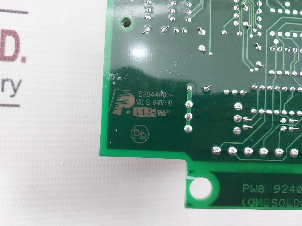 Saab Tank Control Pwb 9240 002-001 D Printed Circuit Board Module M1S 94V