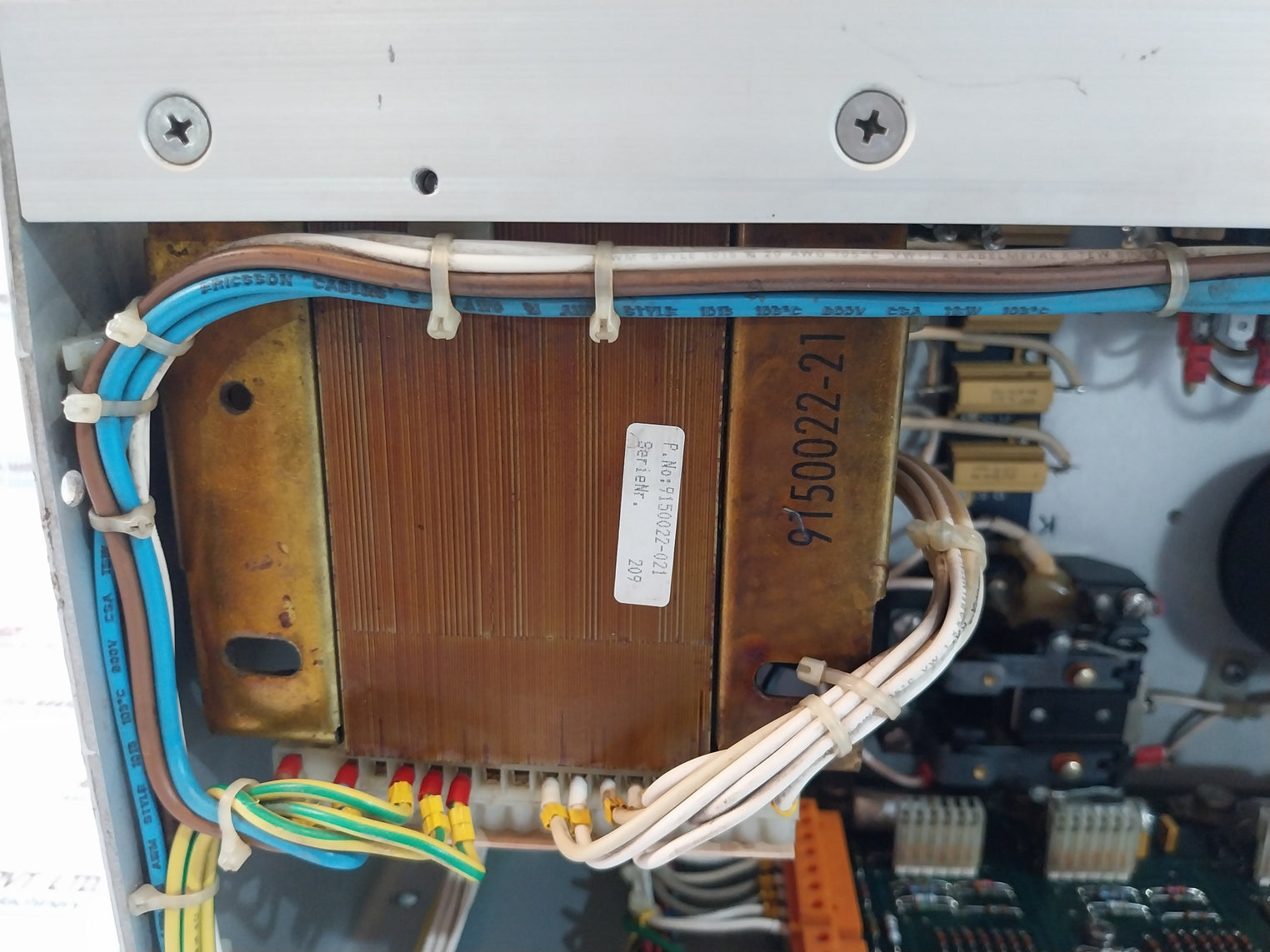 Saab Tankradar 9150 022-504 Power Supply Unit 200-240 Vac