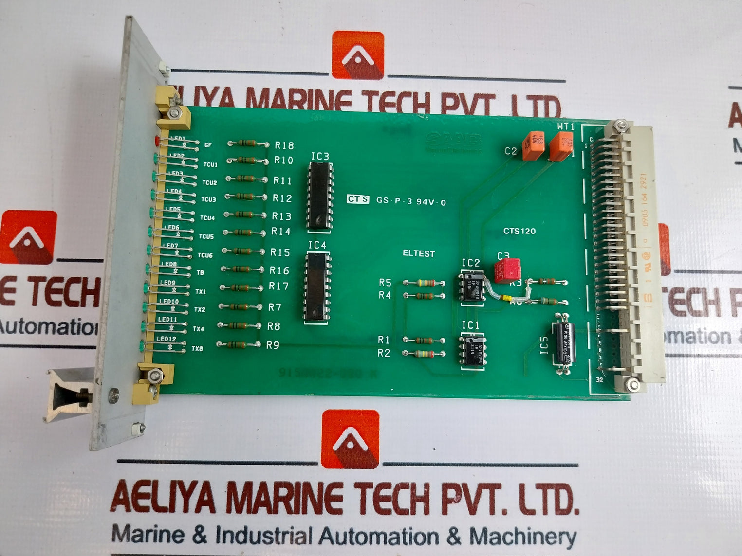 Saab Tankradar 9150 022-504 Power Supply Unit 200-240 Vac