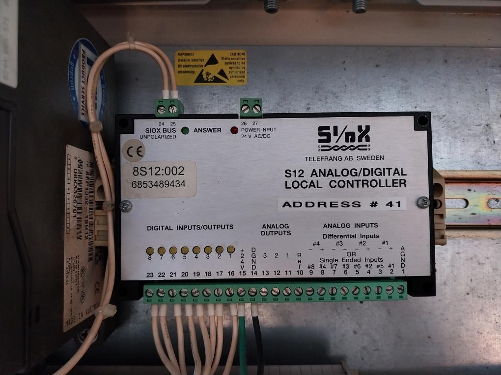 Saab Tankradar 9240 005-55 Field Bus Interface Unit