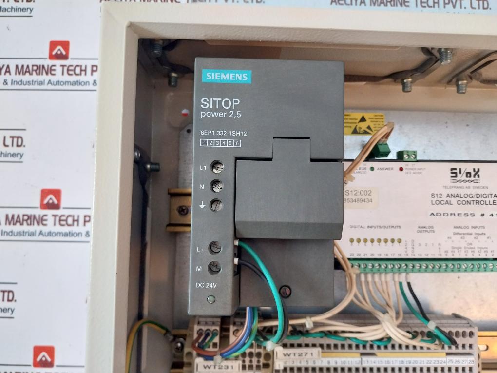 Saab Tankradar 9240 005-55 Field Bus Interface Unit