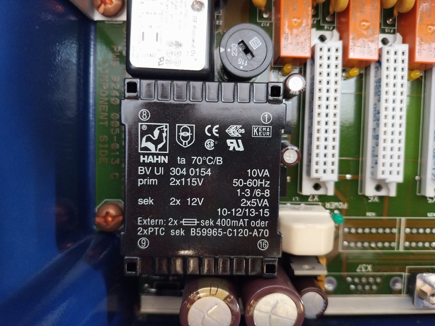 Saab Tankradar 9240 005-801 Input/Output Box 115-230Vac