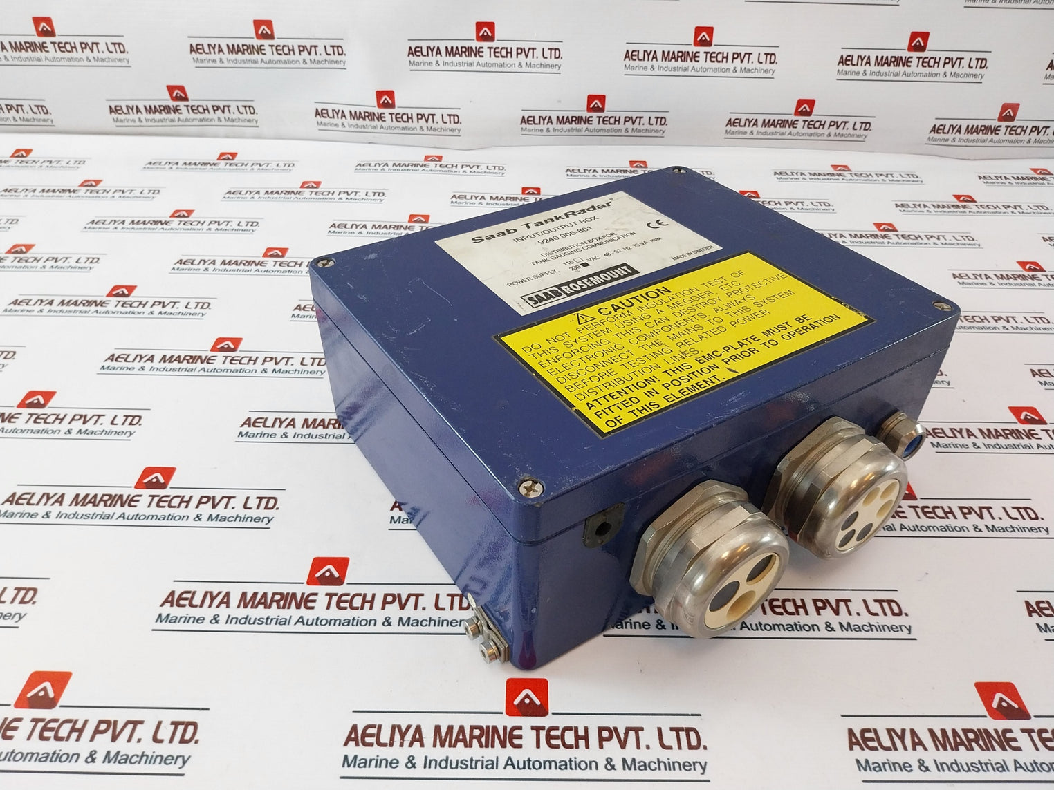 Saab Tankradar 9240 005-801 Input/Output Box 115-230Vac