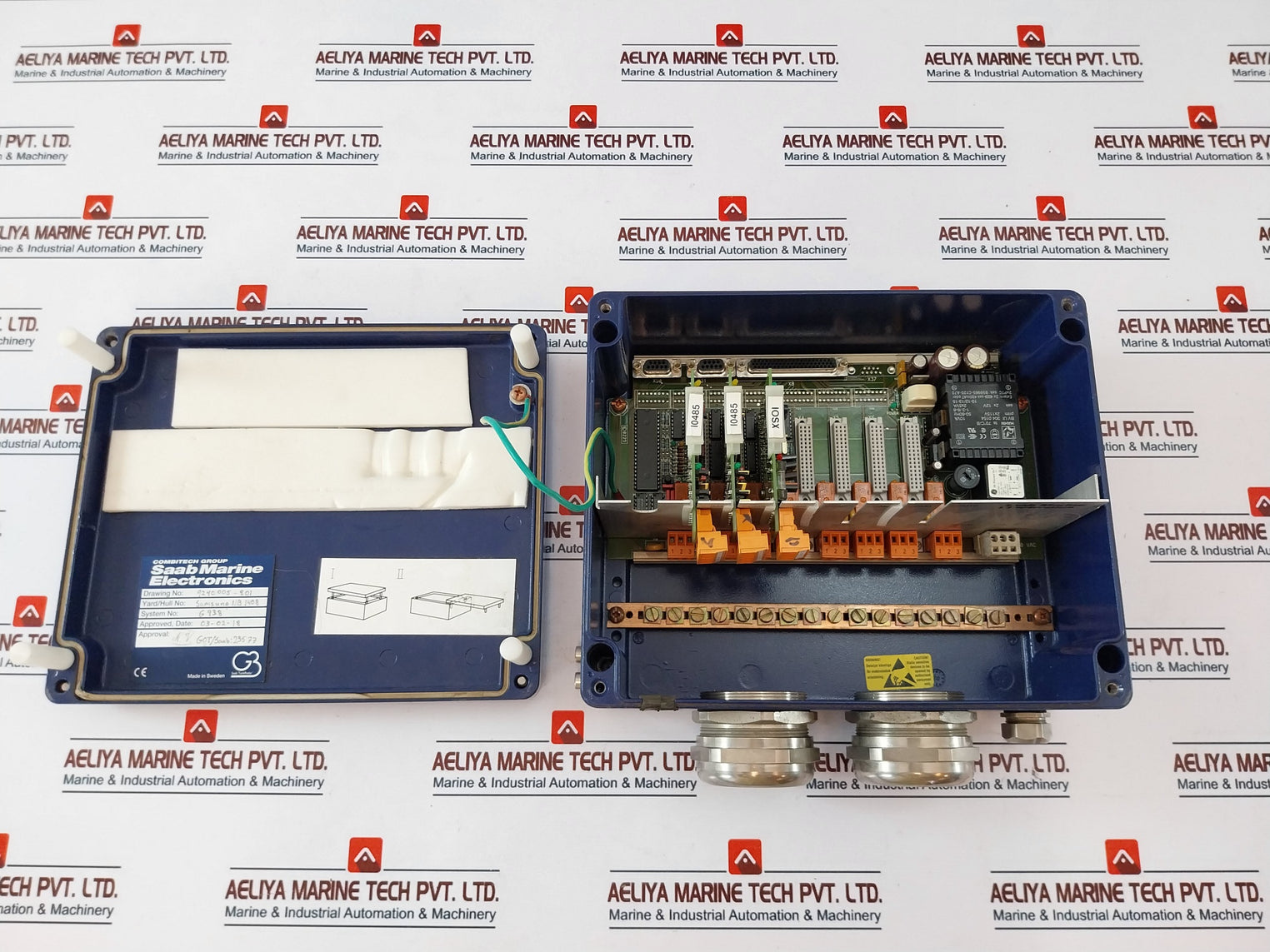 Saab Tankradar 9240 005-801 Input/Output Box 115-230Vac