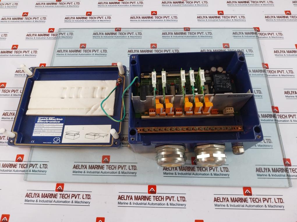 Saab Tankradar 9240 005-801 Input/Output Box 230Vac 48-62Hz 15Va Max