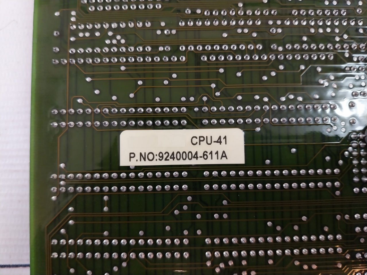Saab Automation Cpu-41 9240004-611A Printed Circuit Board 8784 011-321 F