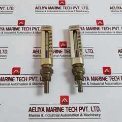 Saacke 0-120°C Thermometer R1/2” W/Well
