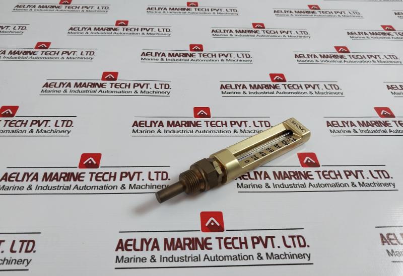 Saacke 0-120°C Thermometer R1/2” W/Well