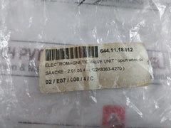 Saacke 122K8321 Solenoid Electromagnetic Valve Unit