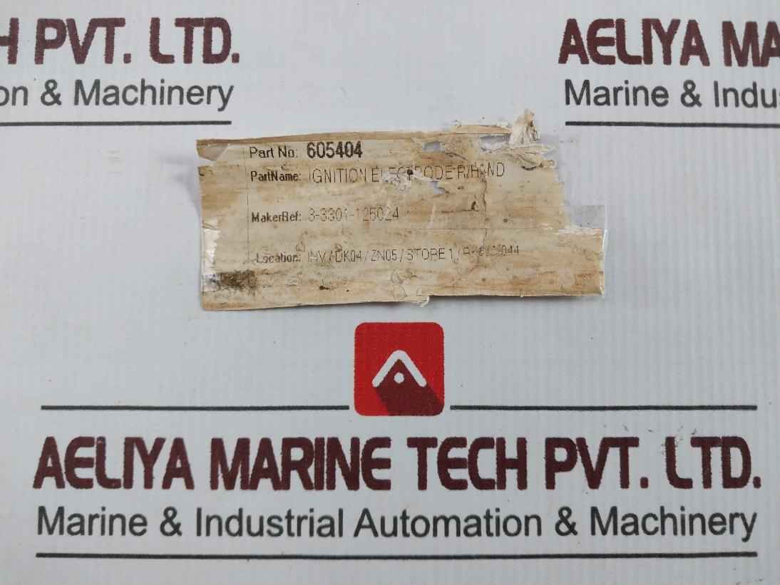 Saacke 289324 Ignition Electrode R/Hand 605405