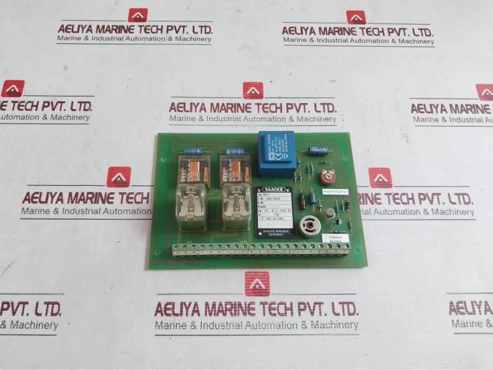 Saacke 5-9975-128163 Printed Circuit Board 50/60 Hz 230V-5A 1100Va